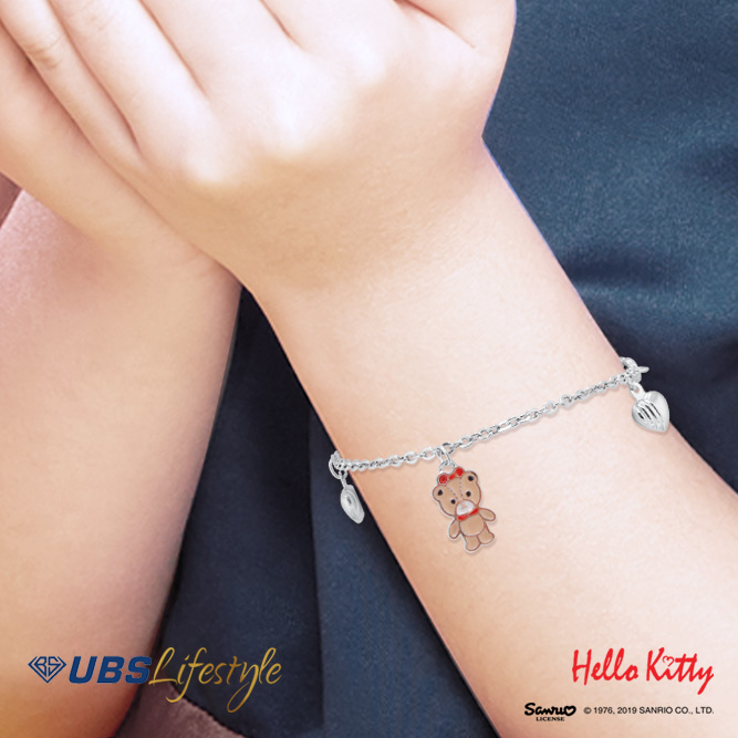 Detail Model Gelang Emas Hello Kitty Nomer 3