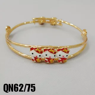 Detail Model Gelang Emas Hello Kitty Nomer 39