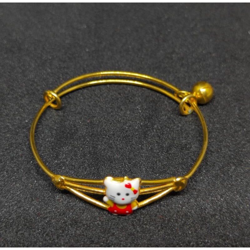 Detail Model Gelang Emas Hello Kitty Nomer 53