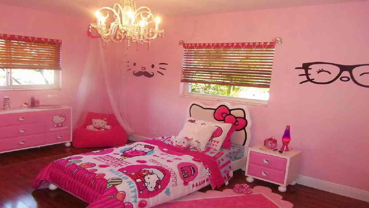 Detail Model Kamar Hello Kitty Nomer 16