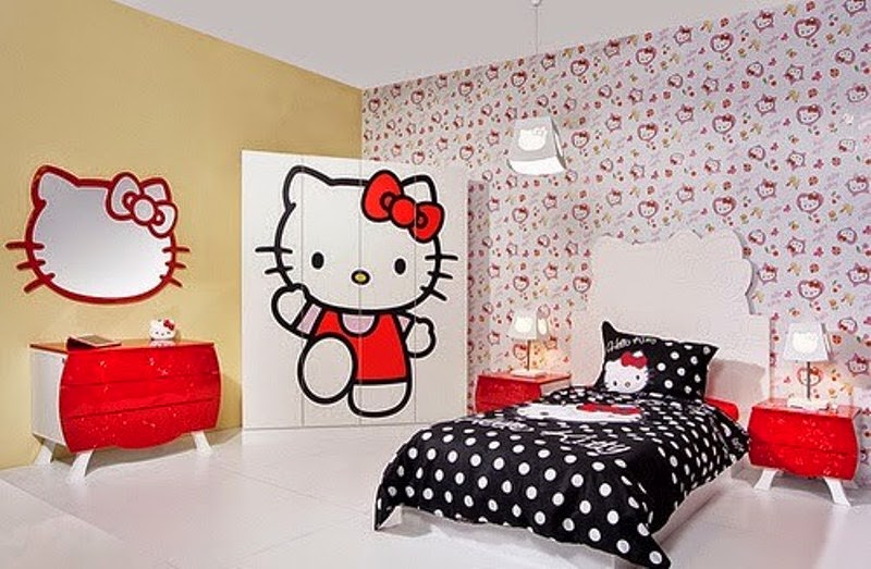 Detail Model Kamar Hello Kitty Nomer 19