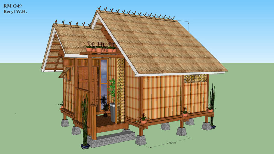 Detail Model Rumah Papan Sederhana Nomer 45