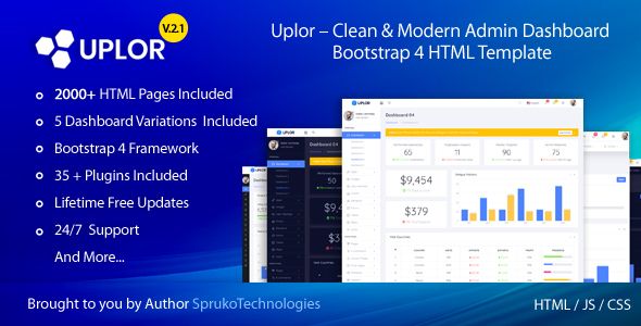 Detail Modern Admin Clean Bootstrap 4 Dashboard Html Template Nomer 14