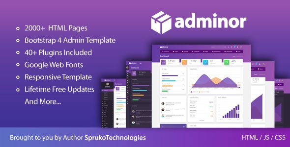 Detail Modern Admin Clean Bootstrap 4 Dashboard Html Template Nomer 24