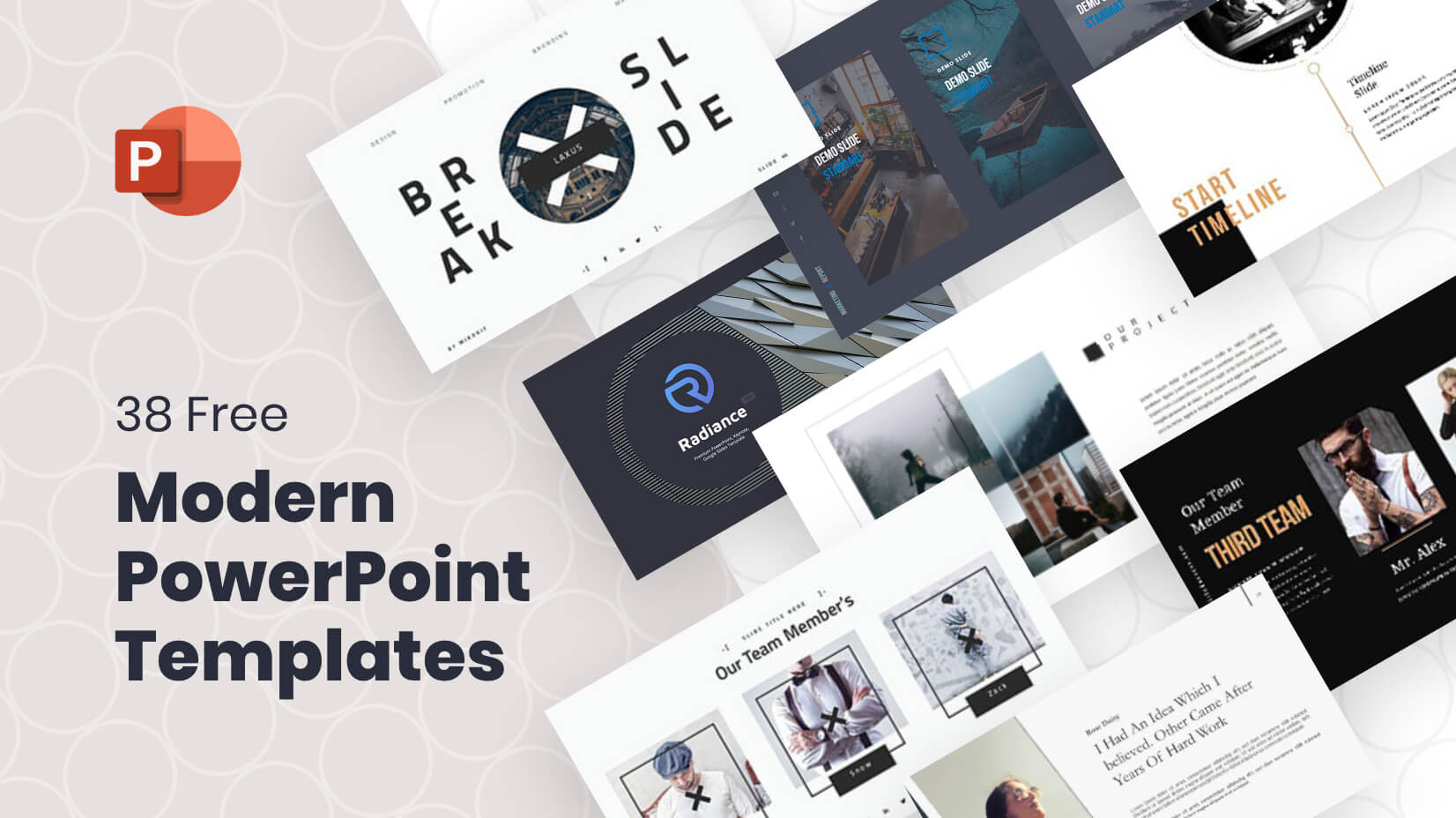 Modern Powerpoint Template Free Download - KibrisPDR