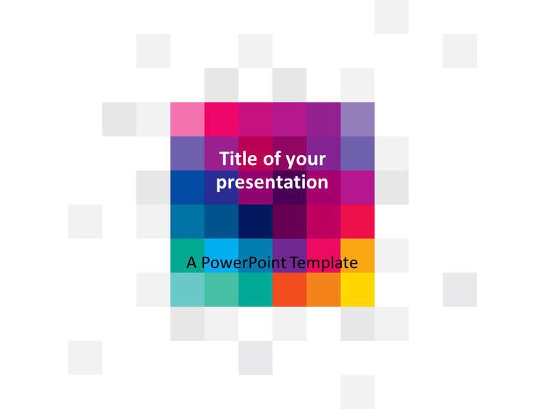 Detail Modern Powerpoint Template Free Download Nomer 42