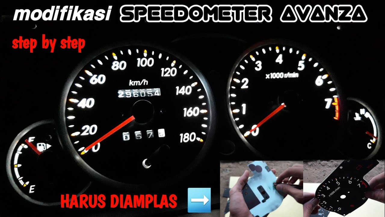 Detail Modifikasi Speedometer Mobil Nomer 43