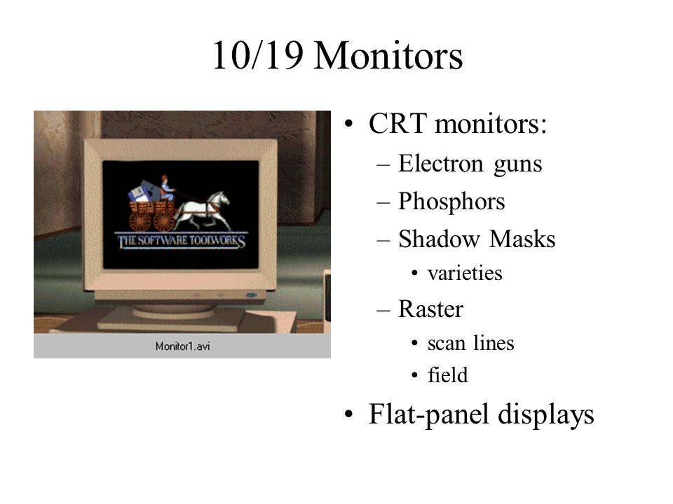 Detail Monitor Crt Adalah Nomer 44