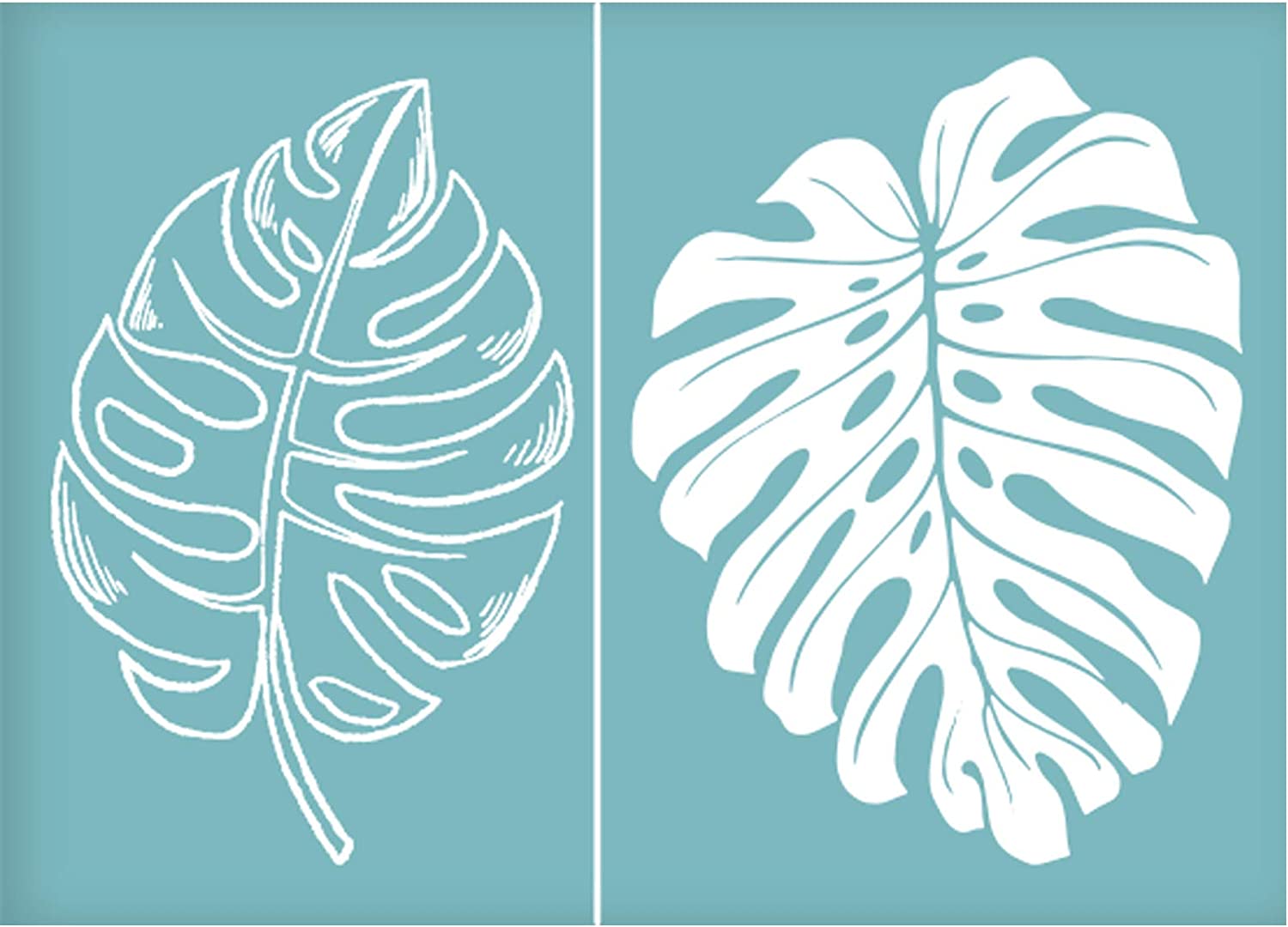 Detail Monstera Leaf Template Nomer 29