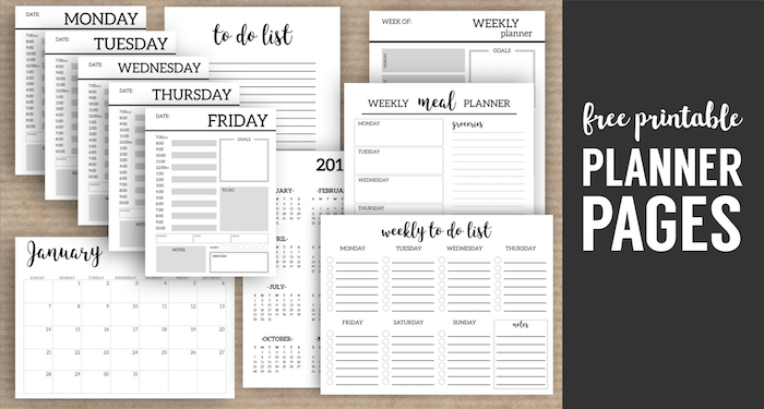 Detail Monthly Planner Template Nomer 18
