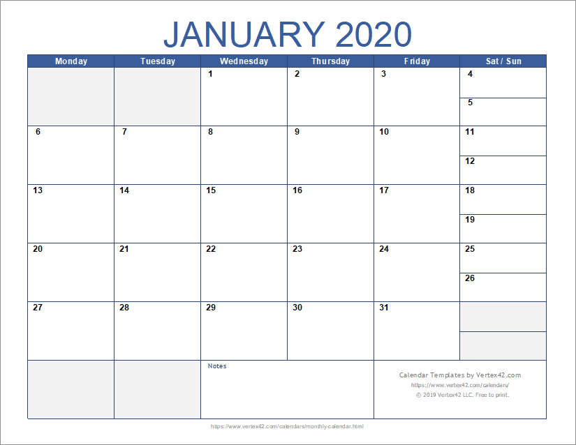 Monthly Planner Template Excel - KibrisPDR