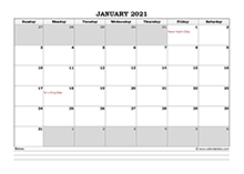 Detail Monthly Planner Template Excel Nomer 4