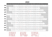 Detail Monthly Planner Template Excel Nomer 54