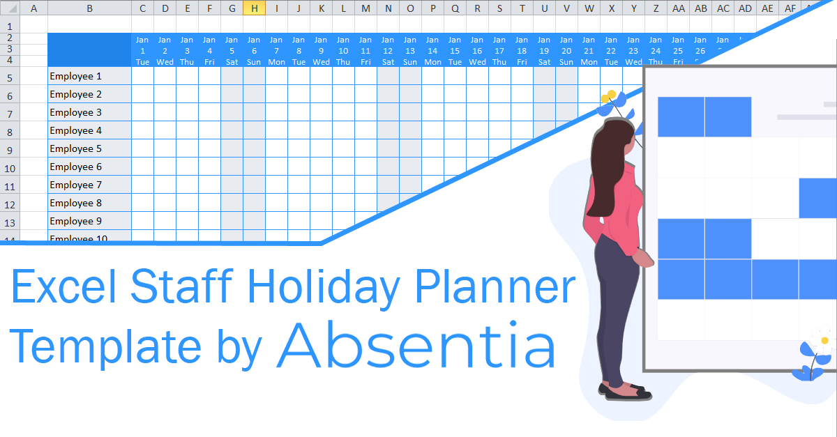 Detail Monthly Planner Template Excel Nomer 55