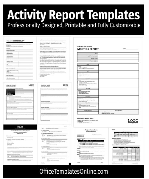 Detail Monthly Report Template Nomer 44