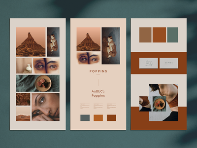 Mood Board Design Template - KibrisPDR