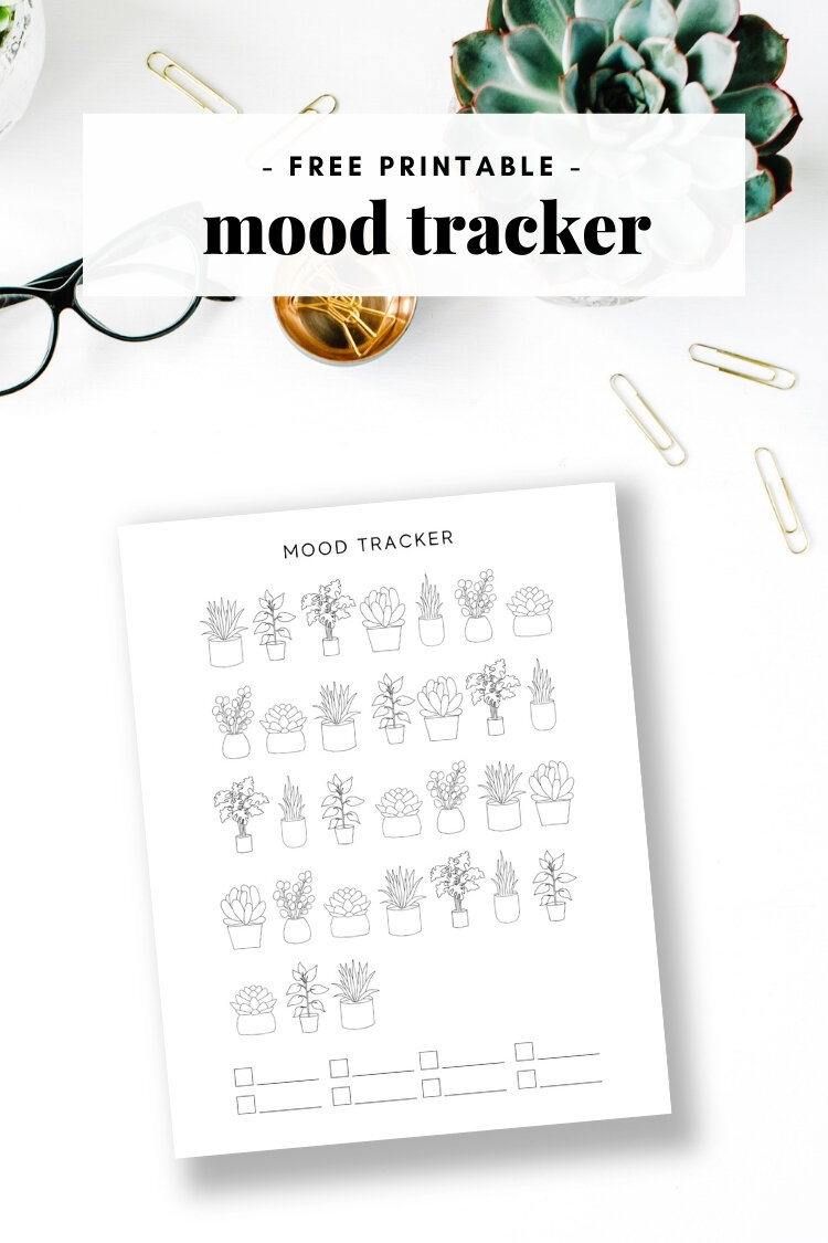 Detail Mood Tracker Template Free Nomer 14