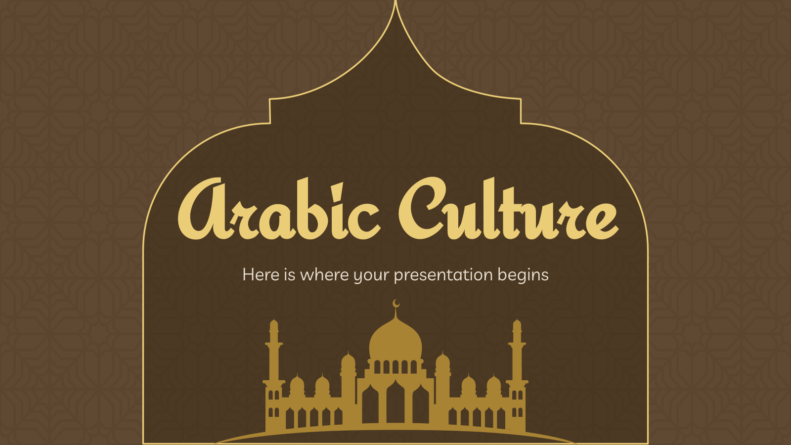 Detail Mosque Template Powerpoint Nomer 19