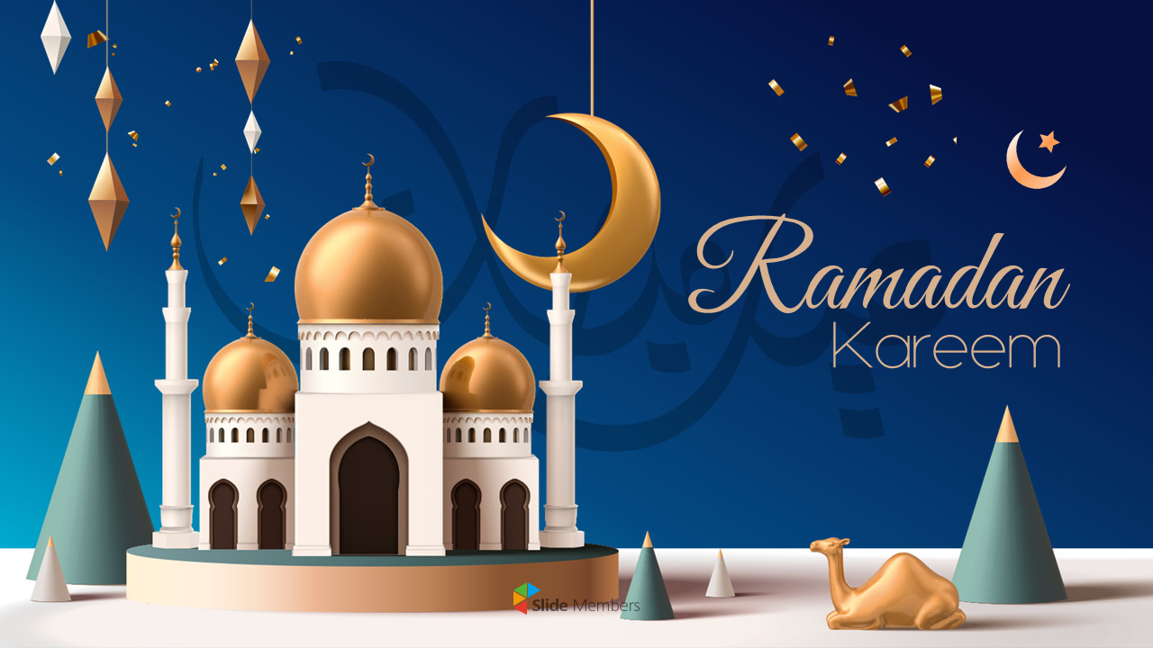 Detail Mosque Template Powerpoint Nomer 36