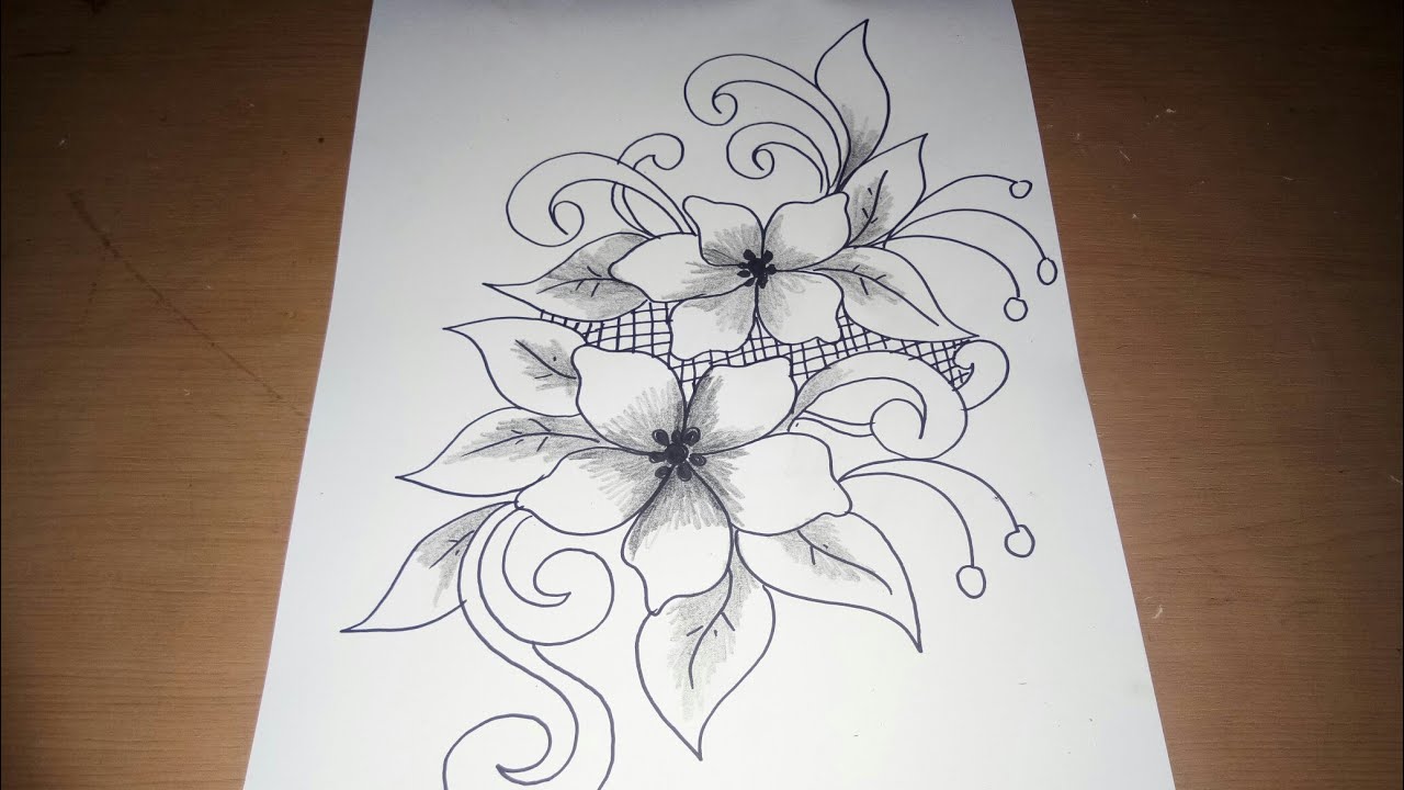 Detail Motif Batik Bunga Yang Mudah Untuk Di Gambar Nomer 10