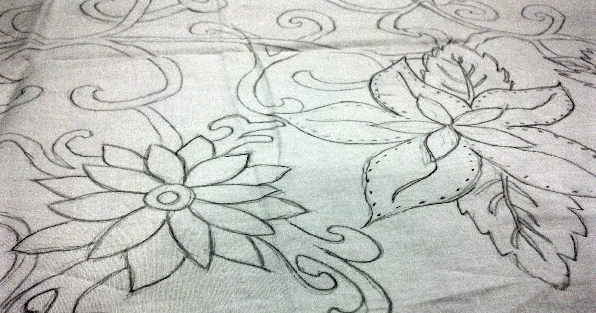 Detail Motif Batik Bunga Yang Mudah Untuk Di Gambar Nomer 33