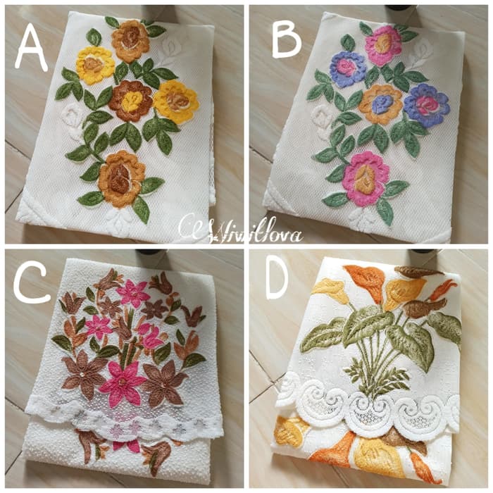 Detail Motif Bunga Untuk Taplak Meja Nomer 4