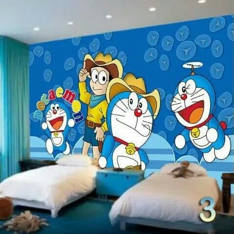 Detail Motif Gambar Kartun Untuk Walpaper Dinding Nomer 12