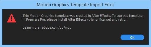 Detail Motion Graphics Template Is Corrupt Nomer 19