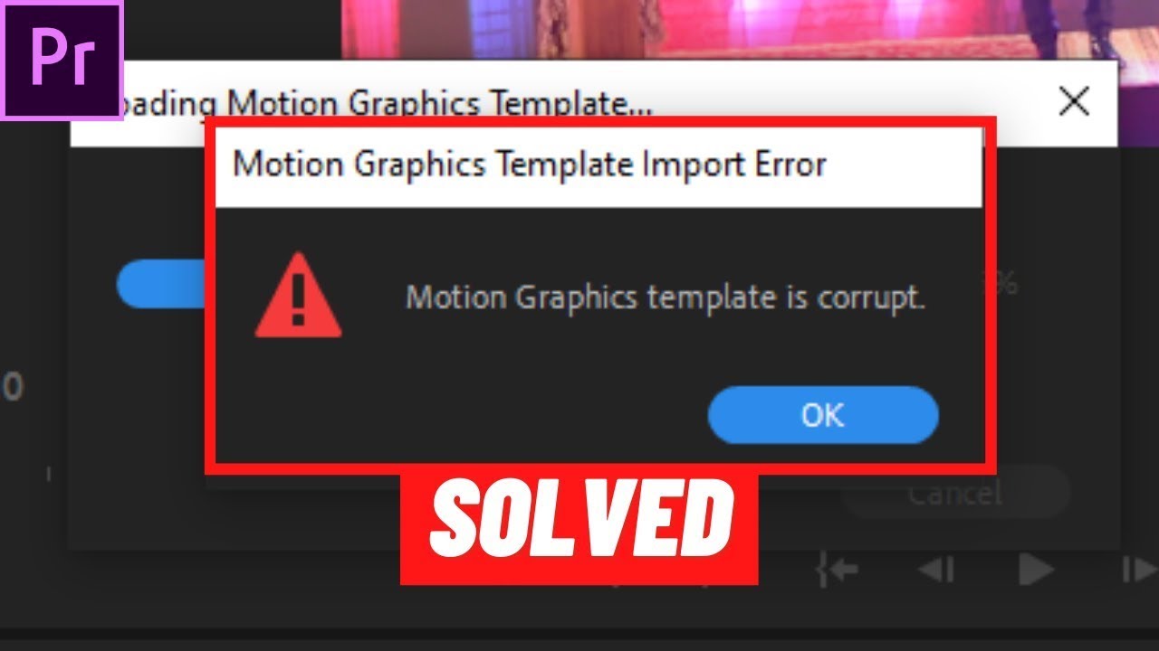Detail Motion Graphics Template Is Corrupt Nomer 7