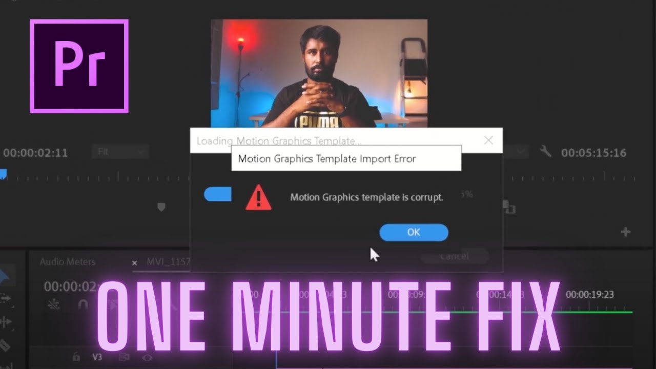 Detail Motion Graphics Template Is Corrupt Nomer 8