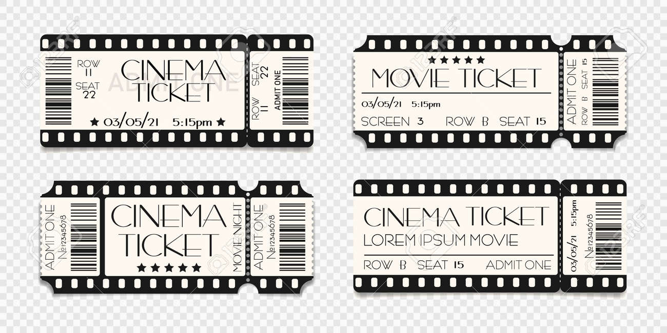 Detail Movie Admission Ticket Template Nomer 18