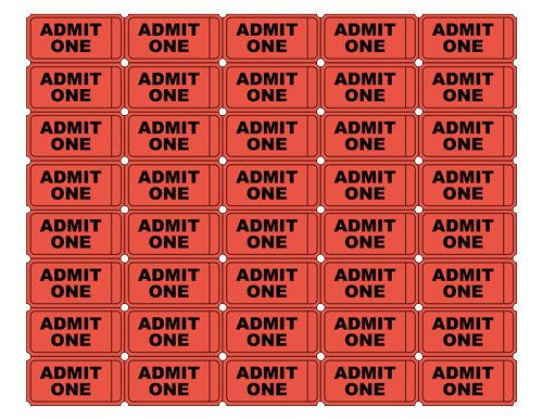 Detail Movie Admission Ticket Template Nomer 43