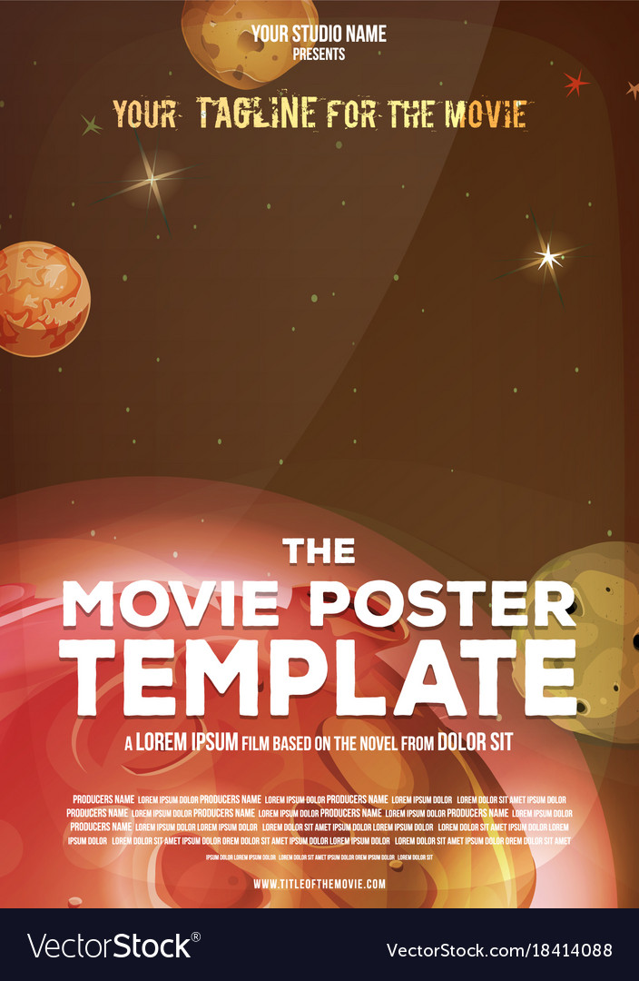 Detail Movie Poster Template Nomer 7