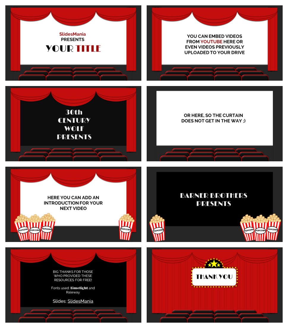 Detail Movie Ppt Template Nomer 16