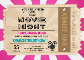 Detail Movie Ticket Template Nomer 12