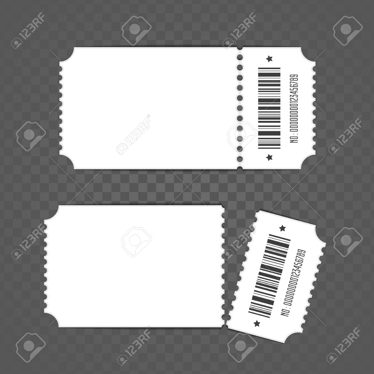 Detail Movie Ticket Template Nomer 28