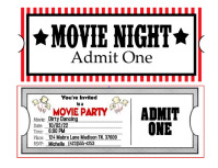 Detail Movie Ticket Template Nomer 51