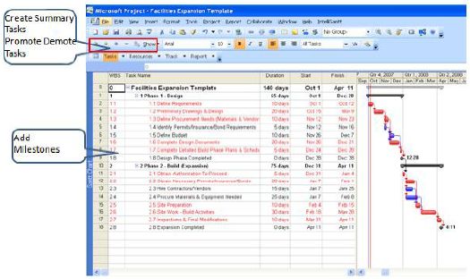Detail Ms Project Excel Template Nomer 27