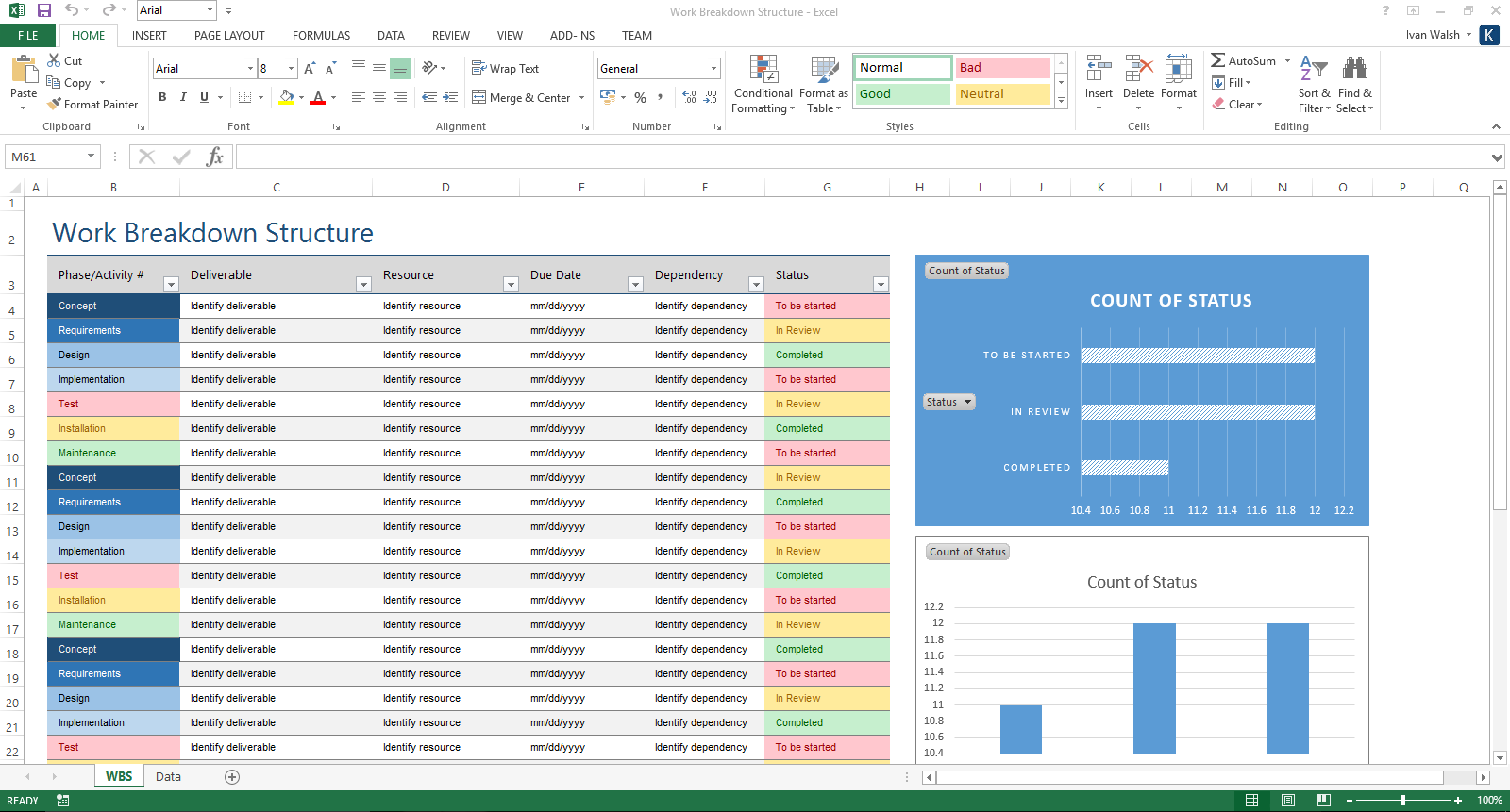 Detail Ms Project Template Software Development Nomer 26
