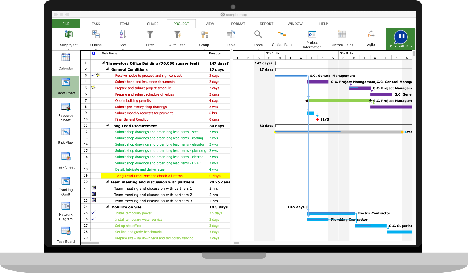 Detail Ms Project Template Software Development Nomer 36