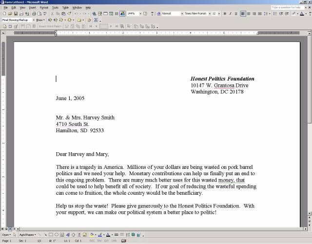 Detail Ms Word Letter Template Nomer 10