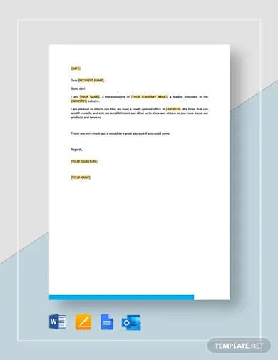 Detail Ms Word Letter Template Nomer 20