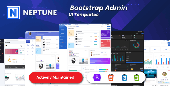 Detail Multipurpose Bootstrap 4 Template Nomer 47