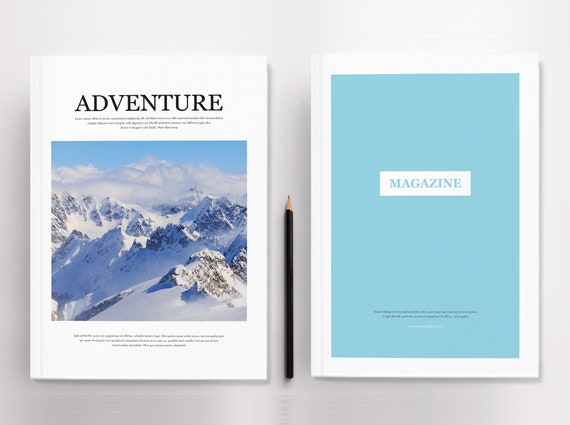 Detail Multipurpose Indesign Magazine Template Nomer 40