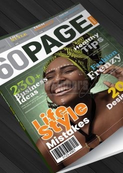 Detail Multipurpose Indesign Magazine Template Nomer 43