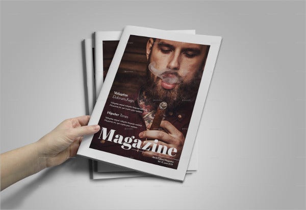 Detail Multipurpose Indesign Magazine Template Nomer 45