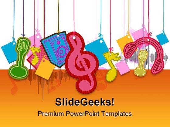 Detail Music Ppt Template Nomer 24