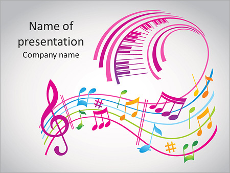 Detail Music Ppt Template Nomer 37