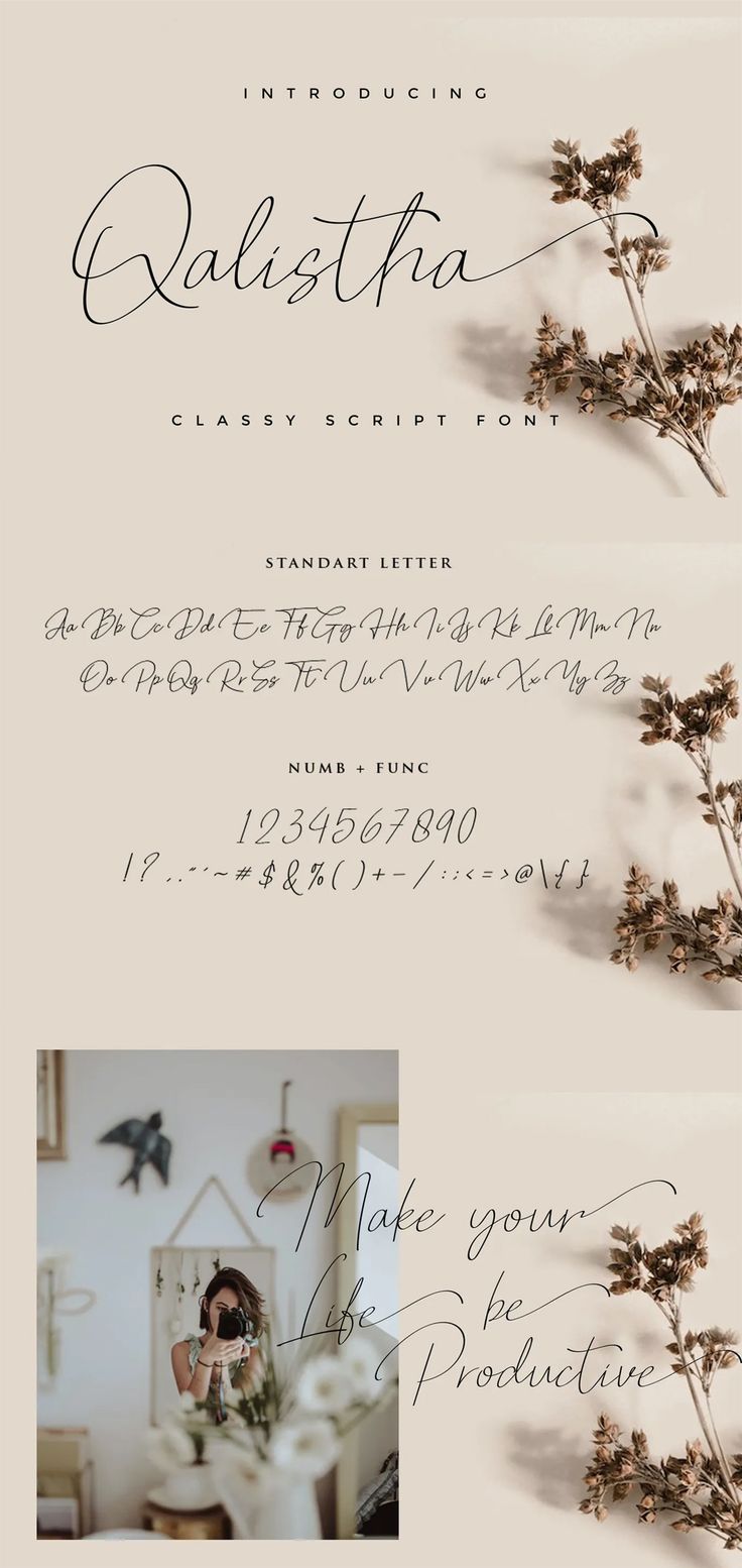 Detail My Script Font Template Nomer 20
