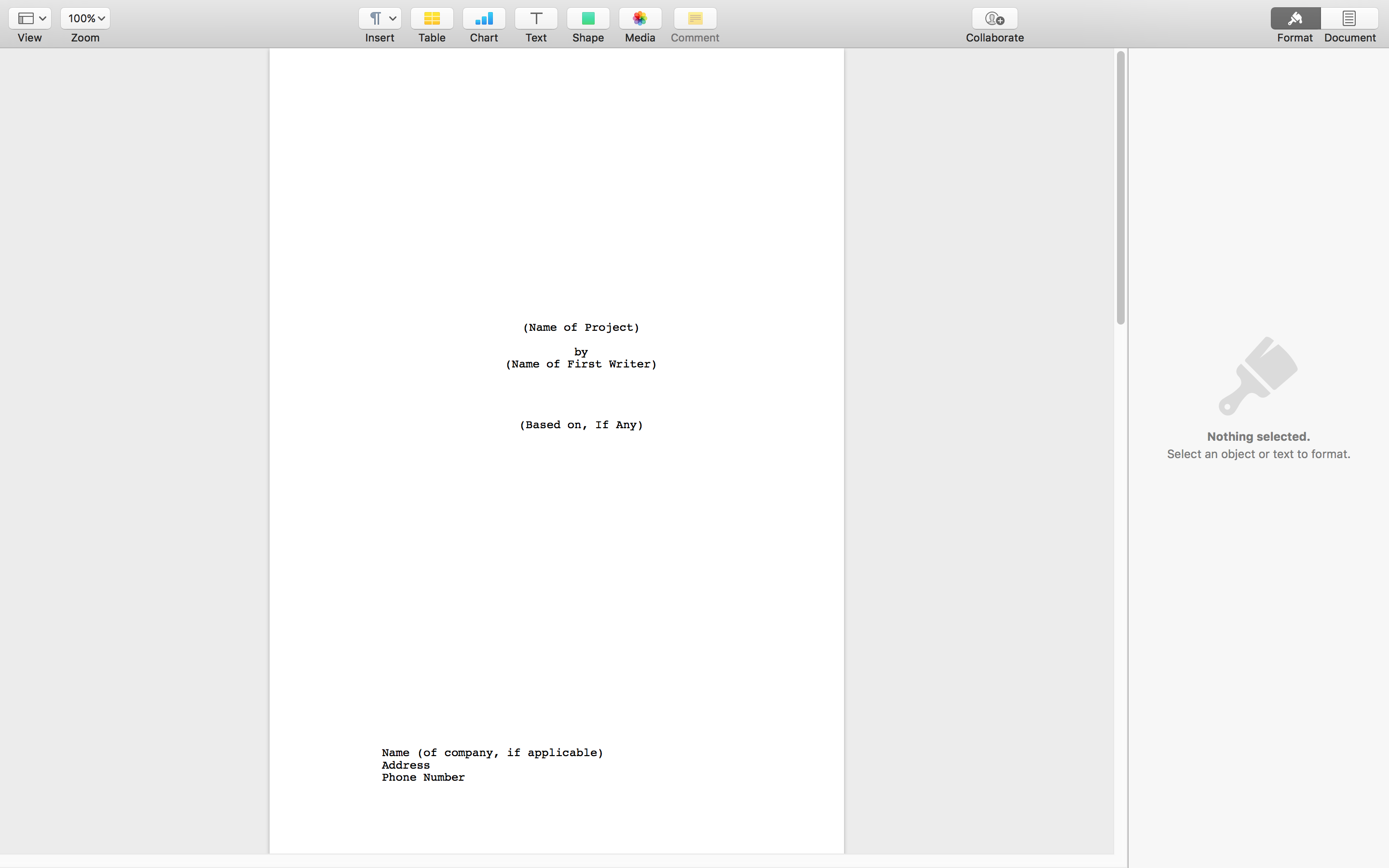 Detail My Script Font Template Nomer 40